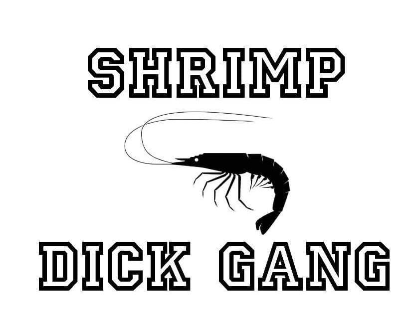 Shrimp Dick Gang Decal